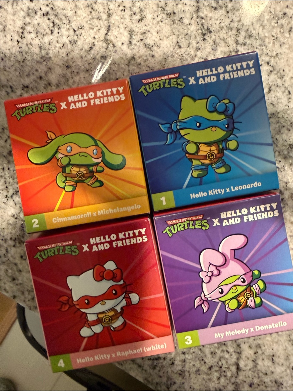 Hello Kitty x Teenage Mutant Ninja Turtles Collectible Box Set - Multicolor